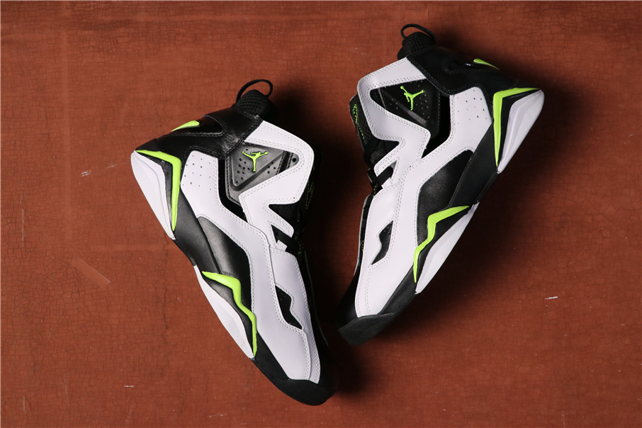 2020 Air Jordan 7.5 Black White Green - Click Image to Close